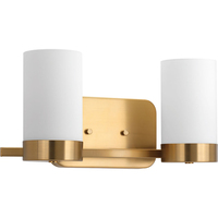 Bathroom Lighting (2 Bulbs) 15-3/8" Width Bathroom Lighting (2 Bulbs) 15-3/8" Width