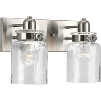 Bathroom Lighting (2 Bulbs) 13-1/4" Width Bathroom Lighting (2 Bulbs) 13-1/4" Width