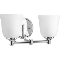 Bathroom Lighting (2 Bulbs) 14" Width Bathroom Lighting (2 Bulbs) 14" Width