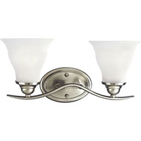 Bathroom Lighting (2 Bulbs) 17-1/4" Width Bathroom Lighting (2 Bulbs) 17-1/4" Width