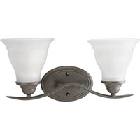 Bathroom Lighting (2 Bulbs) 17-1/4" Width Bathroom Lighting (2 Bulbs) 17-1/4" Width