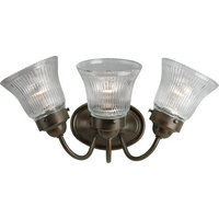 Bathroom Lighting (3 bulbs) 16-1/8" Width Bathroom Lighting (3 bulbs) 16-1/8" Width