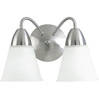 Bathroom Lighting (2 Bulbs) 13-1/2'' Width Bathroom Lighting (2 Bulbs) 13-1/2'' Width