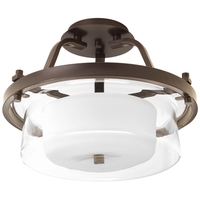 Semi Flush Mount 15" Width Semi Flush Mount 15" Width