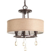 Semi Flush Mount 17-1/2" Width Semi Flush Mount 17-1/2" Width