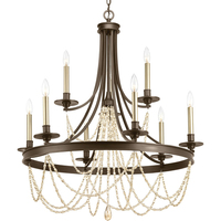 Large Foyer Chandelier 32" Width Large Foyer Chandelier 32" Width