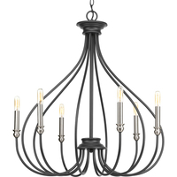 Mid Sized Chandelier 28-1/4" Width Mid Sized Chandelier 28-1/4" Width