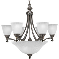 Mid Sized Chandelier 27-1/4" Width Mid Sized Chandelier 27-1/4" Width