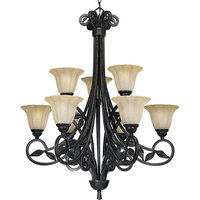 Large Foyer Chandelier 32" Width Large Foyer Chandelier 32" Width