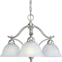 Mini Chandelier 24-3/8" Width Mini Chandelier 24-3/8" Width