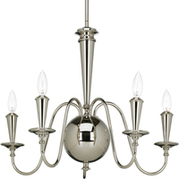 Mini Chandelier 23-3/4" Width Mini Chandelier 23-3/4" Width