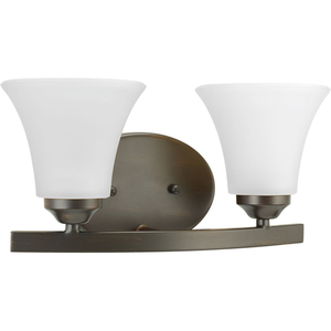 PP200920W Adorn 2 Bulb Bathroom Lighting - Antique Bronze PP200920W Adorn 2 Bulb Bathroom Lighting - Antique Bronze