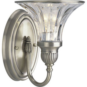 PP2724101 Roxbury 1 Bulb Wall Sconce - Classic Silver PP2724101 Roxbury 1 Bulb Wall Sconce - Classic Silver