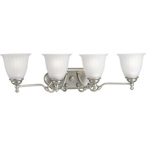 PP273281 Renovations 4 or More Bulb Bathroom Lighting - Antique Nickel PP273281 Renovations 4 or More Bulb Bathroom Lighting - Antique Nickel