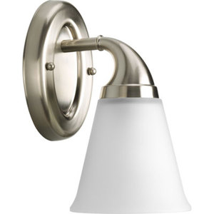 PP275809 Lahara 1 Bulb Wall Sconce - Brushed Nickel PP275809 Lahara 1 Bulb Wall Sconce - Brushed Nickel
