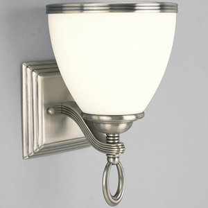 PP2768101 1 Bulb Wall Sconce - Classic Silver PP2768101 1 Bulb Wall Sconce - Classic Silver