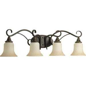 PP278677 Kensington 4 or More Bulb Bathroom Lighting - Forged Bronze PP278677 Kensington 4 or More Bulb Bathroom Lighting - Forged Bronze