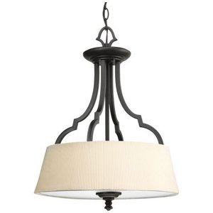 PP282880 Meeting Street Drum Pendant Pendant Light - Forged Black PP282880 Meeting Street Drum Pendant Pendant Light - Forged Black