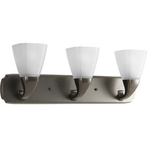 PP284874 Addison 3 Bulb Bathroom Lighting - Venetian Bronze PP284874 Addison 3 Bulb Bathroom Lighting - Venetian Bronze