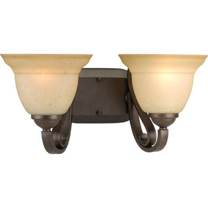 PP288277 Torino 2 Bulb Bathroom Lighting - Forged Bronze PP288277 Torino 2 Bulb Bathroom Lighting - Forged Bronze