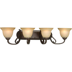 PP288477 Torino 4 or More Bulb Bathroom Lighting - Forged Bronze PP288477 Torino 4 or More Bulb Bathroom Lighting - Forged Bronze