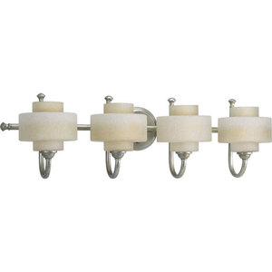 PP2888134WB Ashbury 4 or More Bulb Bathroom Lighting - Silver Ridge PP2888134WB Ashbury 4 or More Bulb Bathroom Lighting - Silver Ridge