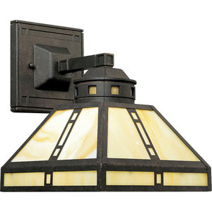 PP290046 Arts & Crafts 1 Bulb Wall Sconce - Weathered Bronze PP290046 Arts & Crafts 1 Bulb Wall Sconce - Weathered Bronze