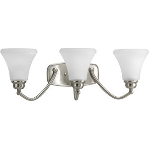 PP291109EBWB Janos 3 Bulb Bathroom Lighting - Brushed Nickel PP291109EBWB Janos 3 Bulb Bathroom Lighting - Brushed Nickel