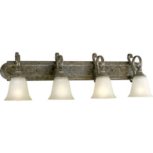 PP296387 Bourbon Street 4 or More Bulb Bathroom Lighting - Fieldstone PP296387 Bourbon Street 4 or More Bulb Bathroom Lighting - Fieldstone