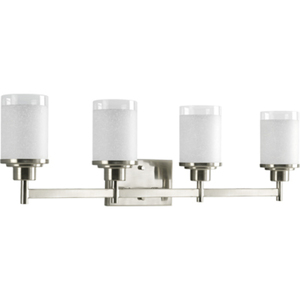 PP299809 Alexa 4 or More Bulb Bathroom Lighting - Brushed Nickel PP299809 Alexa 4 or More Bulb Bathroom Lighting - Brushed Nickel