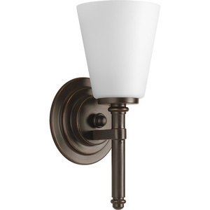 PP307920 Flirt 1 Bulb Wall Sconce - Antique Bronze PP307920 Flirt 1 Bulb Wall Sconce - Antique Bronze