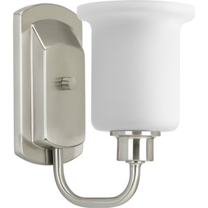 PP318009 Essence 1 Bulb Wall Sconce - Brushed Nickel PP318009 Essence 1 Bulb Wall Sconce - Brushed Nickel