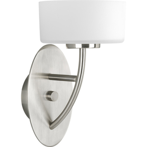 PP320909WB Calven 1 Bulb Wall Sconce - Brushed Nickel PP320909WB Calven 1 Bulb Wall Sconce - Brushed Nickel