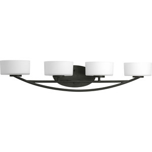 PP323680WB Calven 4 or More Bulb Bathroom Lighting - Forged Black PP323680WB Calven 4 or More Bulb Bathroom Lighting - Forged Black