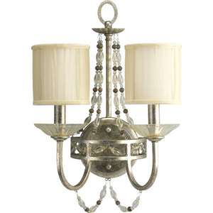 PP329234 Chanelle Multi Bulb Wall Sconce - Antique Silver PP329234 Chanelle Multi Bulb Wall Sconce - Antique Silver