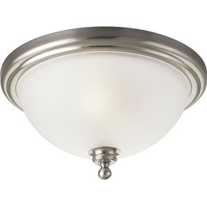 PP331209 Madison Flush Mount Ceiling Light - Brushed Nickel PP331209 Madison Flush Mount Ceiling Light - Brushed Nickel