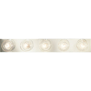 PP333515 Broadway Lights 4 or More Bulb Bathroom Lighting - Chrome PP333515 Broadway Lights 4 or More Bulb Bathroom Lighting - Chrome