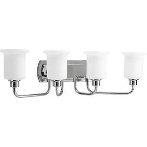 PP339215 Essence 4 or More Bulb Bathroom Lighting - Polished Chrome PP339215 Essence 4 or More Bulb Bathroom Lighting - Polished Chrome