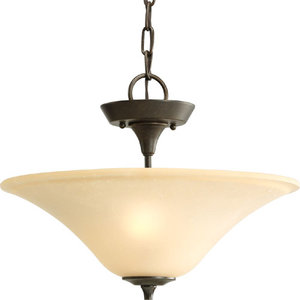 PP344077 Cantata Semi Flush Mount Ceiling Light - Forged Bronze PP344077 Cantata Semi Flush Mount Ceiling Light - Forged Bronze