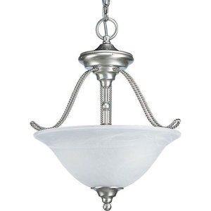 PP346809EBWB Avalon Up Light Pendant Light - Brushed Nickel PP346809EBWB Avalon Up Light Pendant Light - Brushed Nickel