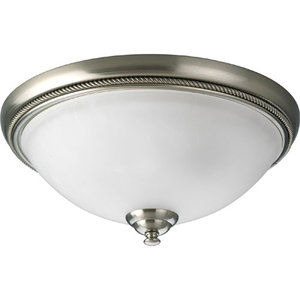 PP347909 Pavillion Flush Mount Ceiling Light - Brushed Nickel PP347909 Pavillion Flush Mount Ceiling Light - Brushed Nickel