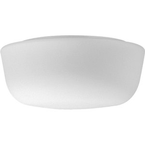 PP352860 Round Glass Flush Mount Ceiling Light - White PP352860 Round Glass Flush Mount Ceiling Light - White