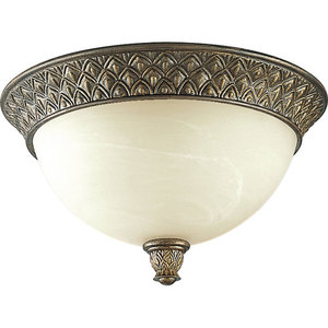 PP353986 Savannah Flush Mount Ceiling Light - Burnished Chestnut PP353986 Savannah Flush Mount Ceiling Light - Burnished Chestnut