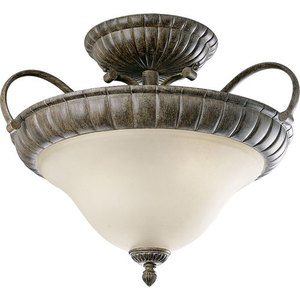 PP363687 Bourbon Street Semi Flush Mount Ceiling Light - Fieldstone PP363687 Bourbon Street Semi Flush Mount Ceiling Light - Fieldstone