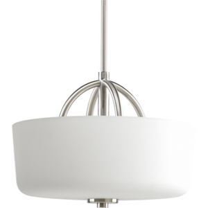 PP387809 Calven Drum Pendant Pendant Light - Brushed Nickel PP387809 Calven Drum Pendant Pendant Light - Brushed Nickel