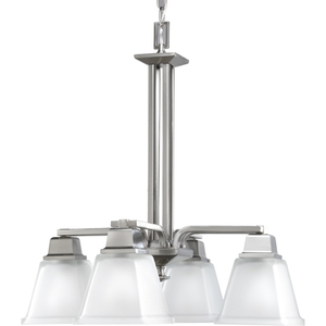 PP400209 North Park Mini Chandelier - Brushed Nickel PP400209 North Park Mini Chandelier - Brushed Nickel