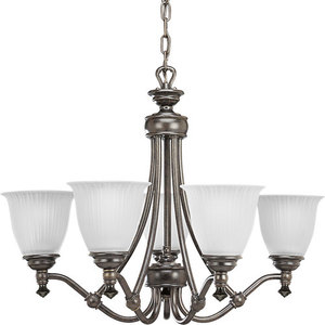 PP411577 Renovations Mid Sized Chandelier Chandelier - Forged Bronze PP411577 Renovations Mid Sized Chandelier Chandelier - Forged Bronze