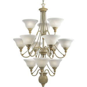 PP412242 Savannah Large Foyer Chandelier Chandelier - Seabrook PP412242 Savannah Large Foyer Chandelier Chandelier - Seabrook