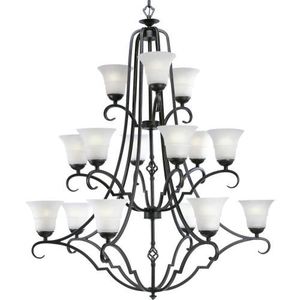PP426884 Melbourne Large Foyer Chandelier Chandelier - Espresso PP426884 Melbourne Large Foyer Chandelier Chandelier - Espresso