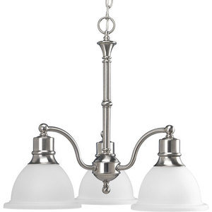 PP428009 Madison Mini Chandelier - Brushed Nickel PP428009 Madison Mini Chandelier - Brushed Nickel